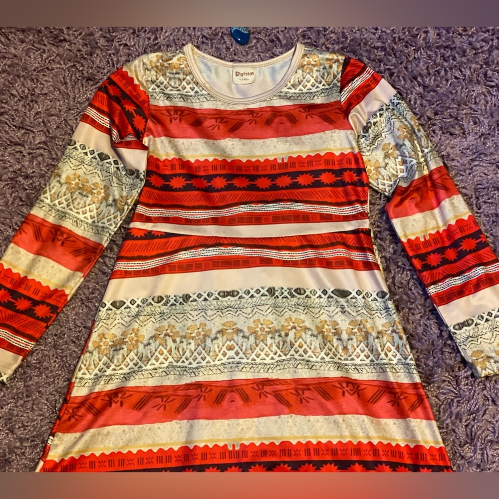 Long sleeve Moana dress 🌊